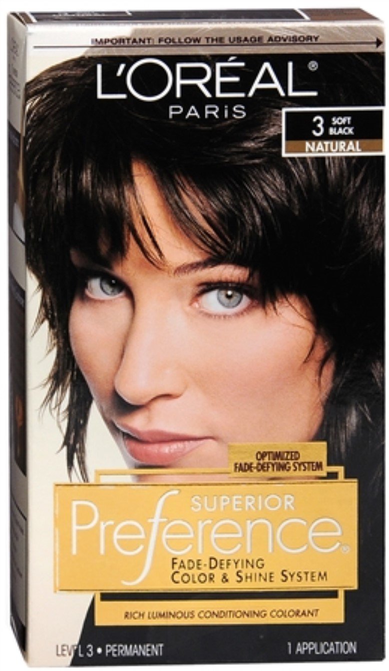 71t2MpY93L.jpg Superior Preference Fade-Resistant Conditioning Colorant, Level 3 Permanent, Soft Black/Natural 3 (Pack of 3) - Image 1
