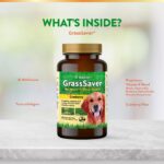 NaturVet ? GrassSaver Supplement for Dogs ? Healthy Supplement to Help Rid Your Lawn of Yellow Spots ? Synergistic Combination of B-Complex Vitamins & Amino Acids ? 500 Tablets - Image 4