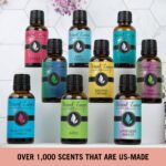 Eternal Essence Oils Holiday Fragrance Oil Gift Set - 6 Long Lasting Scents in 10mL Glass Bottles - Oils for Diffusers, Soap & Candle Making, Aromatherapy - Includes Candy Cane, Pumpkin Patch, & More - Image 6