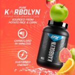 EFX Sports Karbolyn Fuel | Fast-Absorbing Carbohydrate Powder | Carb Load, Sustained Energy, Quick Recovery | Stimulant Free | 37 Servings (Fruit Punch) - Image 3