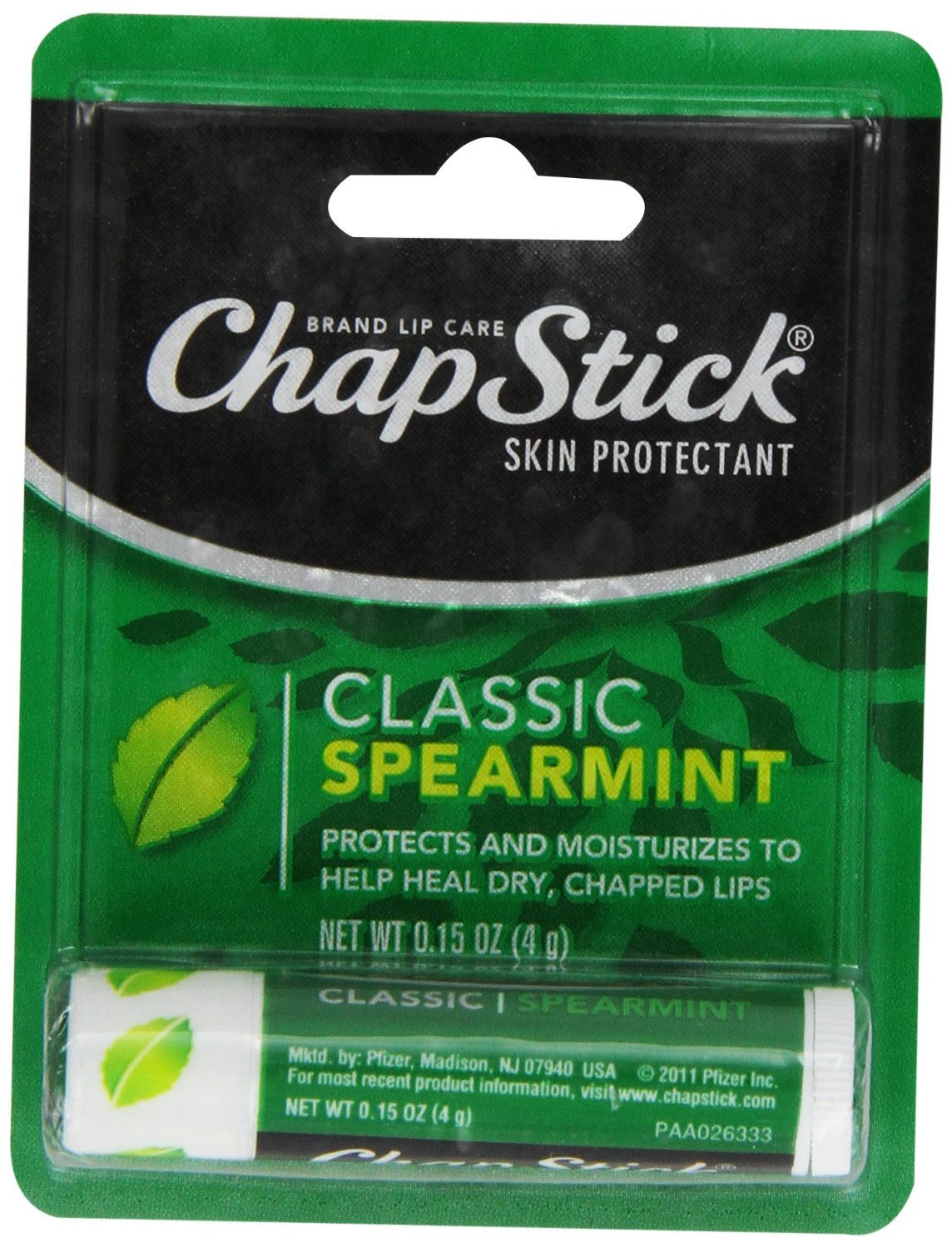 8181Jr2CFmL.jpg ChapStick Classic Skin Protectant Flavored Lip Balm Tube, 0.15 Ounce, 12 Count (Pack of 1) - Image 1