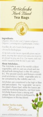 Celebration Herbals Artichoke Blend 24 Count - Image 4