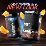 EFX Sports Karbolyn Fuel | Fast-Absorbing Carbohydrate Powder | Carb Load, Sustained Energy, Quick Recovery | Stimulant Free | 18 Servings (Orange) - Image 2