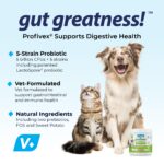 Vetnique Labs Profivex Probiotics for Dogs All Natural Dog Chews & Powder for Digestive Health Probiotic Supplements for Dogs 5 Strains of Probiotics & Prebiotics (Powder, 4.25oz) - Image 3