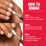 Revlon Cuticle Pusher and Nail Cleaner, Dual Ended Nail Care Tool, Easy to Use, Stainless Steel (Pack of 1) - Image 4