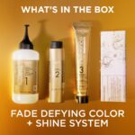 L'Oreal Paris Superior Preference Fade-Defying + Shine Permanent Hair Color, 5MB Medium Auburn, Pack of 1, Hair Dye - Image 5