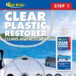 STAR BRITE Clear Plastic Restorer - Step 1 - Ultimate Solution for Restoring Shine & Clarity to Acrylic, Polycarbonate & Plastic Surfaces (087208) - Image 2