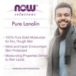 NOW Solutions, Pure Lanolin, Wind and Harsh Environment Skin Protectant, Thick Jelly, For Rough Dry Skin, 7-Ounce - Image 4