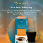 Teeccino Dandelion Caramel Nut Tea - Caffeine Free, Roasted Herbal Tea with Prebiotics, 3x More Herbs than Regular Tea Bags, Gluten Free - 25 Tea Bags - Image 5