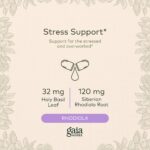 Gaia Herbs Adrenal Health Daily Support - with Ashwagandha, Holy Basil & Schisandra - Herbal Supplement to Help Maintain Healthy Energy and Stress Levels - 120 Liquid Phyto-Capsules (120 Count) - Image 3