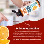 Barlean's Total Omega 3 Fish Oil Liquid Supplement, Orange Cr?me Flavored with Borage Oil and Flaxseed Oil, 2,400 mg of Omegas 3 6 9 EPA and DHA Plus GLA, 16 oz - Image 4