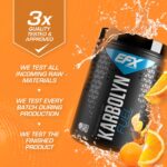 EFX Sports Karbolyn Fuel | Fast-Absorbing Carbohydrate Powder | Carb Load, Sustained Energy, Quick Recovery | Stimulant Free | 18 Servings (Orange) - Image 5
