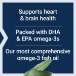 Life Extension Super Omega-3 Plus EPA/DHA Fish Oil, Sesame Lignans, Olive Extract, Krill & Astaxanthin - Heart, Brain & Joint Health Support - Gluten-Free, Non-GMO - 120 Softgels - Image 3