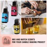 Eternal Essence Oils Holiday Fragrance Oil Gift Set - 6 Long Lasting Scents in 10mL Glass Bottles - Oils for Diffusers, Soap & Candle Making, Aromatherapy - Includes Candy Cane, Pumpkin Patch, & More - Image 7