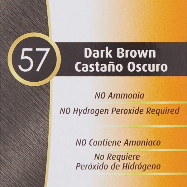 Bigen Powder Hair Color #57 Dark Brown 0.21oz (2 Pack)