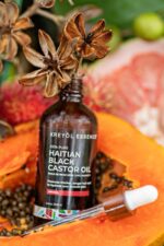 Kreyol Essence - 3.4 Oz Original Haitian Black Castor Oil - Hair growth, Thicker Brows and Longer Eyelashes, Natural Ingredients - Image 8