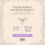Gaia Herbs Rhodiola Rosea - Stress Support Supplement Traditionally for Supporting Healthy Stamina and Endurance - with Siberian Rhodiola Root Extract - 60 Vegan Liquid Phyto-Capsules (30-Day Supply) - Image 3