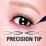 Heorine Make by Kissme Waterproof Smooth Liquid Eyeliner, Japanese Eye Makeup for Smudge-free, Super Keep 01 Jet Black - Image 7