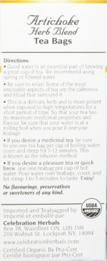 Celebration Herbals Artichoke Blend 24 Count - Image 2