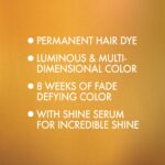 L'Oreal Paris Superior Preference Fade-Defying + Shine Permanent Hair Color, 5MB Medium Auburn, Pack of 1, Hair Dye - Image 2